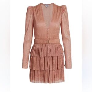 Sabina musayev pink mini dress, no belt
